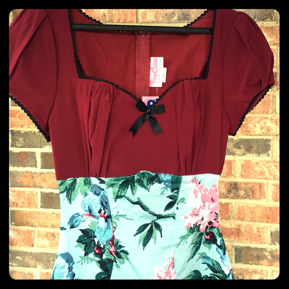 NWT Pinup Girl Clothing wiggle dress